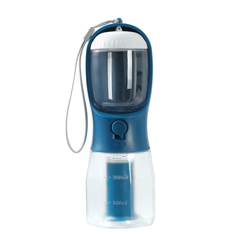 Dog Water Cup Drinking Food Garbage Bag Three-in-one Portable Small Multi-functional For Pets