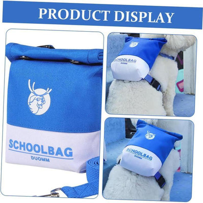 Pet Dog Backpack – Lightweight Outdoor Rucksack for Small Dogs & Puppies | Portable Travel Vest Backpack with Adjustable Straps