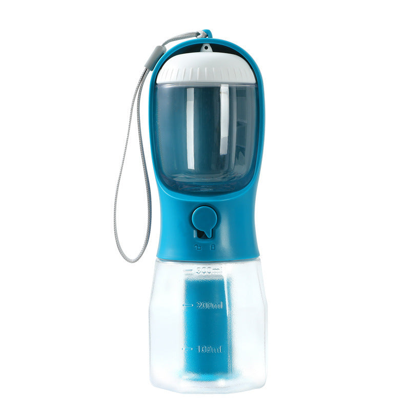 Dog Water Cup Drinking Food Garbage Bag Three-in-one Portable Small Multi-functional For Pets