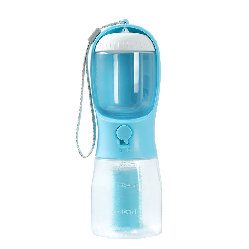 Dog Water Cup Drinking Food Garbage Bag Three-in-one Portable Small Multi-functional For Pets