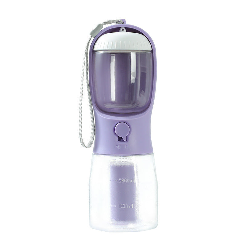 Dog Water Cup Drinking Food Garbage Bag Three-in-one Portable Small Multi-functional For Pets