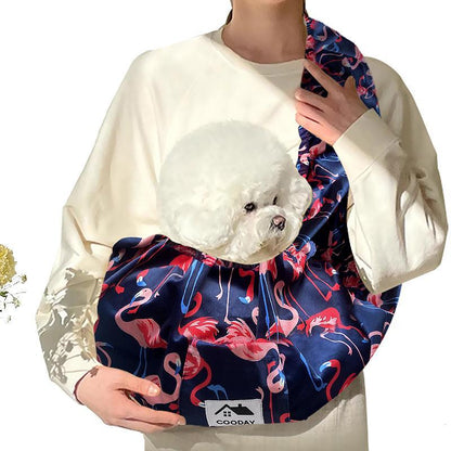 Hands-Free Pet Cuddle Carrier for Small & Medium Dogs, Cats, Rabbits – Comfortable, Portable Sling Bag for Travel & Daily Use