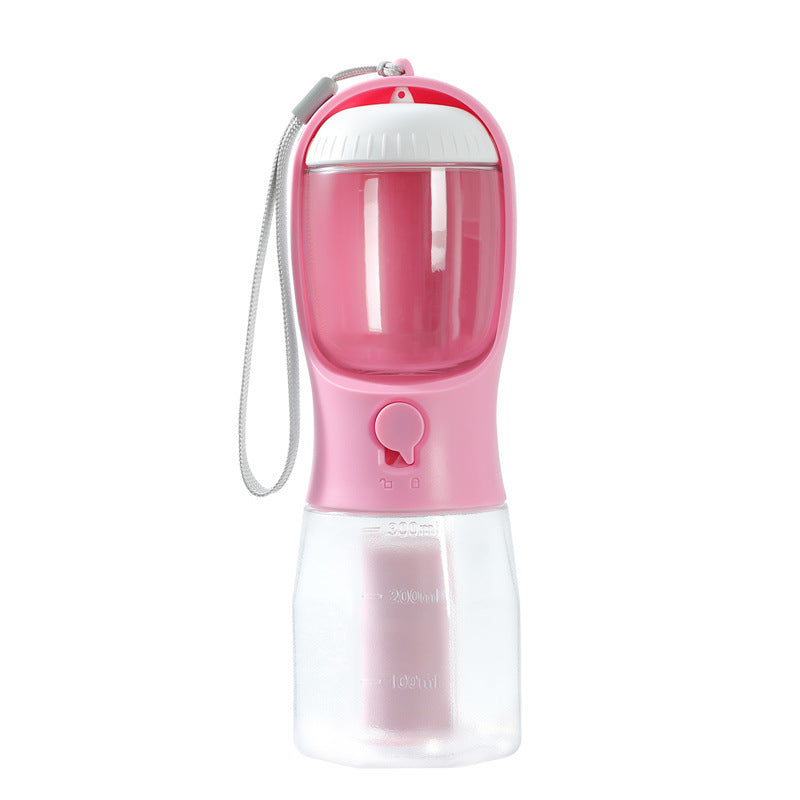 Dog Water Cup Drinking Food Garbage Bag Three-in-one Portable Small Multi-functional For Pets