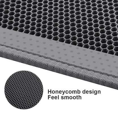 Waterproof Cat Litter Mat – Honeycomb Trap, Non-Slip, Washable